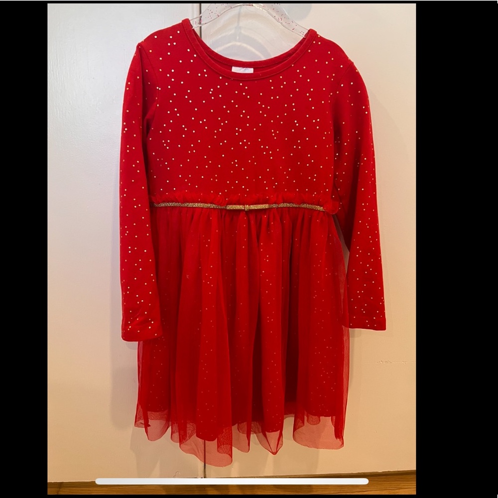Hanna Anderson holiday dress sz 110/5